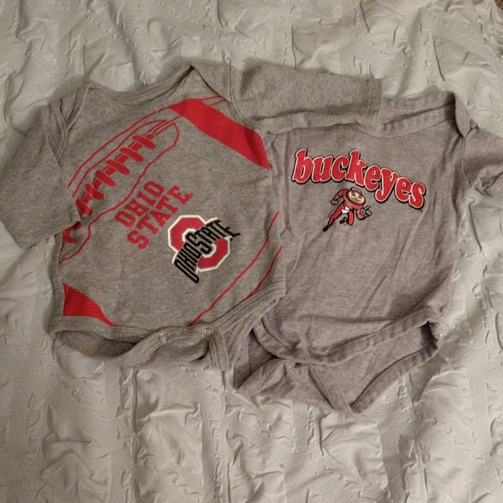 Ohio State Onesie set